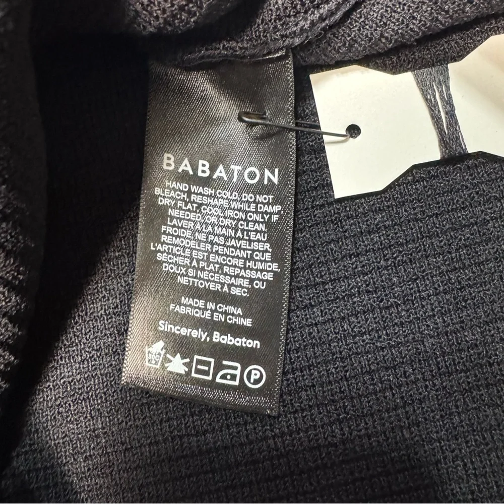 New Babaton Sculpt Knit Mini Black Skirt Size M